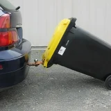 Nifty Clip Wheelie Bin Towbar attachment